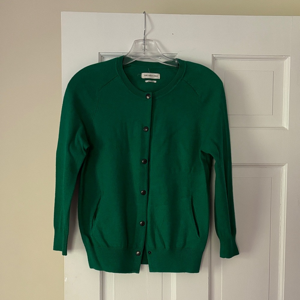 Isabel Marant Etoile Emerald Green Cardigan